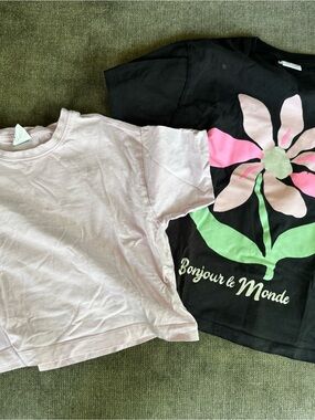 Zara girls tees